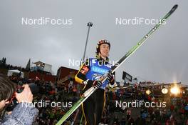 09.03.2008, Holmenkollen, Norway (NOR): Janne Happonen (FIN) - FIS world cup ski jumping, individual HS128, Holmenkollen (NOR). www.nordicfocus.com. c Manzoni/NordicFocus. Every downloaded picture is fee-liable.