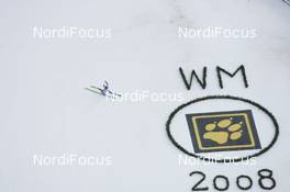22.02.2008, Oberstdorf, Germany (GER): Gregor Schlierenzauer (AUT) - FIS world championship ski flying, individual HS213, Oberstdorf (GER). www.nordicfocus.com. c Furtner/NordicFocus. Every downloaded picture is fee-liable.
