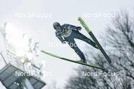 22.02.2008, Oberstdorf, Germany (GER): Thomas Morgenstern (AUT) - FIS world championship ski flying, individual HS213, Oberstdorf (GER). www.nordicfocus.com. c Furtner/NordicFocus. Every downloaded picture is fee-liable.