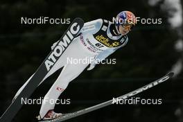 21.02.2008, Oberstdorf, Germany (GER): Tom Hilde (NOR)  - FIS world championship ski flying, qualification individual HS213, Oberstdorf (GER). www.nordicfocus.com. c Furtner/NordicFocus. Every downloaded picture is fee-liable.