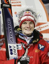 06.12.2008, Trondheim, Norway (NOR): Thomas Morgenstern (AUT), Atomic - FIS world cup ski jumping, individual HS142, Trondheim (NOR). www.nordicfocus.com. © Furtner/NordicFocus. Every downloaded picture is fee-liable.
