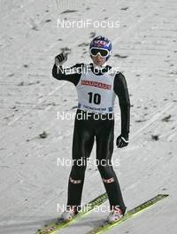 06.12.2008, Trondheim, Norway (NOR): Anders Jacobsen (NOR), Fischer - FIS world cup ski jumping, individual HS142, Trondheim (NOR). www.nordicfocus.com. © Furtner/NordicFocus. Every downloaded picture is fee-liable.