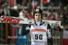06.12.2008, Trondheim, Norway (NOR): Wolfgang Loitzl (AUT), Atomic - FIS world cup ski jumping, individual HS142, Trondheim (NOR). www.nordicfocus.com. © Furtner/NordicFocus. Every downloaded picture is fee-liable.
