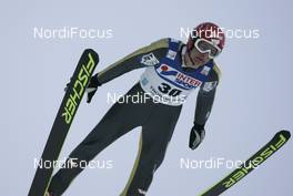 07.12.2008, Trondheim, Norway (NOR): Markus Eggenhofer (AUT), Fischer - FIS world cup ski jumping, individual HS142, Trondheim (NOR). www.nordicfocus.com. © Furtner/NordicFocus. Every downloaded picture is fee-liable.
