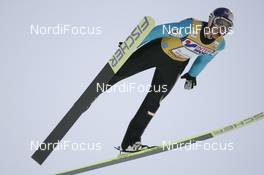 07.12.2008, Trondheim, Norway (NOR): Gregor Schlierenzauer (AUT), Fischer - FIS world cup ski jumping, individual HS142, Trondheim (NOR). www.nordicfocus.com. © Furtner/NordicFocus. Every downloaded picture is fee-liable.