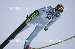 07.12.2008, Trondheim, Norway (NOR): Jussi Hautamaeki (FIN), Fischer - FIS world cup ski jumping, individual HS142, Trondheim (NOR). www.nordicfocus.com. © Furtner/NordicFocus. Every downloaded picture is fee-liable.