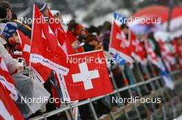20.12.2008, Engelberg, Switzerland (SUI): fans - FIS world cup ski jumping, individual HS137, Engelberg (SUI). www.nordicfocus.com. © Manzoni/NordicFocus. Every downloaded picture is fee-liable.