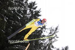 20.12.2008, Engelberg, Switzerland (SUI): Michael Uhrmann (GER), Fischer - FIS world cup ski jumping, individual HS137, Engelberg (SUI). www.nordicfocus.com. © Casanova/NordicFocus. Every downloaded picture is fee-liable.