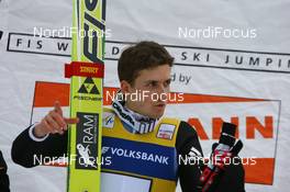 20.12.2008, Engelberg, Switzerland (SUI): Simon Ammann (SUI), Fischer, adidas - FIS world cup ski jumping, individual HS137, Engelberg (SUI). www.nordicfocus.com. © Manzoni/NordicFocus. Every downloaded picture is fee-liable.