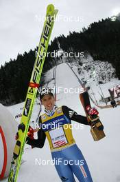 20.12.2008, Engelberg, Switzerland (SUI): Simon Ammann (SUI), Fischer, adidas - FIS world cup ski jumping, individual HS137, Engelberg (SUI). www.nordicfocus.com. © Manzoni/NordicFocus. Every downloaded picture is fee-liable.