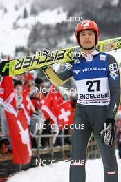 20.12.2008, Engelberg, Switzerland (SUI): Markus Eggenhofer (AUT), Fischer - FIS world cup ski jumping, individual HS137, Engelberg (SUI). www.nordicfocus.com. © Manzoni/NordicFocus. Every downloaded picture is fee-liable.