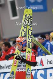 21.12.2008, Engelberg, Switzerland (SUI): Roar Ljoekelsoey (NOR), Fischer - FIS world cup ski jumping, individual HS137, Engelberg (SUI). www.nordicfocus.com. © Casanova/NordicFocus. Every downloaded picture is fee-liable.