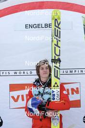 21.12.2008, Engelberg, Switzerland (SUI): Gregor Schlierenzauer (AUT), Fischer - FIS world cup ski jumping, individual HS137, Engelberg (SUI). www.nordicfocus.com. © Casanova/NordicFocus. Every downloaded picture is fee-liable.