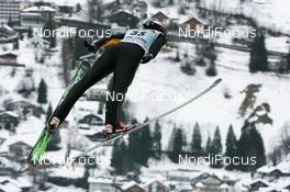 21.12.2008, Engelberg, Switzerland (SUI): Primoz Peterka (SLO), Elan  - FIS world cup ski jumping, individual HS137, Engelberg (SUI). www.nordicfocus.com. © Manzoni/NordicFocus. Every downloaded picture is fee-liable.