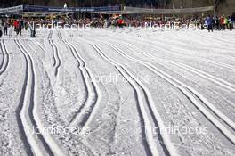 03.02.2008, Oberammergau, Germany (GER): the start tracks at Oberammergau - Worldloppet Koenig Ludwig Lauf, FIS Marathon Cup - Oberammergau (GER). www.nordicfocus.com. c Felgenhauer/NordicFocus. Every downloaded picture is fee-liable.