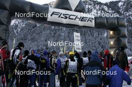 03.02.2008, Oberammergau, Germany (GER): the entrance to the start block - Worldloppet Koenig Ludwig Lauf, FIS Marathon Cup - Oberammergau (GER). www.nordicfocus.com. c Felgenhauer/NordicFocus. Every downloaded picture is fee-liable.