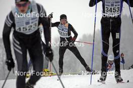 02.02.2008, Oberammergau, Germany (GER): Stefanie Herzog (Salomon Nordic Team) racing with a broken pole - Worldloppet Koenig Ludwig Lauf - Oberammergau (GER). www.nordicfocus.com. c Felgenhauer/NordicFocus. Every downloaded picture is fee-liable.