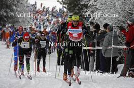 02.03.2008, Mora, Sweden (SWE): Anders Aukland (NOR), Team Xtra leading the start  - Worldloppet Vasaloppet, Mora (SWE). www.nordicfocus.com. c Felgenhauer/NordicFocus. Every downloaded picture is fee-liable.