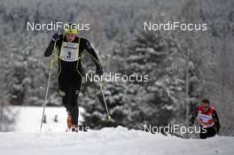 02.03.2008, Mora, Sweden (SWE): Jorgen Aukland (NOR), Team Xtra, ahead of his brother Anders - Worldloppet Vasaloppet, Mora (SWE). www.nordicfocus.com. c Felgenhauer/NordicFocus. Every downloaded picture is fee-liable.