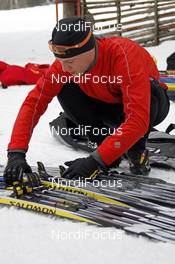 02.03.2008, Mora, Sweden (SWE): to have the choice is not always an advantage: ski testing before Vasaloppet - Worldloppet Vasaloppet, Mora (SWE). www.nordicfocus.com. c Felgenhauer/NordicFocus. Every downloaded picture is fee-liable.