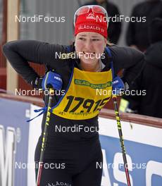 02.03.2008, Mora, Sweden (SWE):  Jenny Hansson (SWE), disappointed in the finish area - Worldloppet Vasaloppet, Mora (SWE). www.nordicfocus.com. c Felgenhauer/NordicFocus. Every downloaded picture is fee-liable.