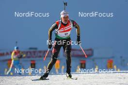 11.01.2009, Oberhof, Germany (GER): Simone Hauswald (GER), Fischer, Rottefella, Exel, adidas, Toko - IBU world cup biathlon, mass women, Oberhof (GER). www.nordicfocus.com. © Manzoni/NordicFocus. Every downloaded picture is fee-liable.