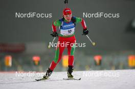 09.01.2009, Oberhof, Germany (GER): Olga Nazarova (BLR), Fischer, Rottefella - IBU world cup biathlon, sprint women, Oberhof (GER). www.nordicfocus.com. © Manzoni/NordicFocus. Every downloaded picture is fee-liable.