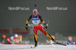 09.01.2009, Oberhof, Germany (GER): Diana Rasimoviciute (LTU), Madshus, Rottefella - IBU world cup biathlon, sprint women, Oberhof (GER). www.nordicfocus.com. © Manzoni/NordicFocus. Every downloaded picture is fee-liable.