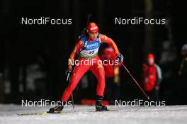 09.01.2009, Oberhof, Germany (GER): Chaoqing Song (CHN), Fischer, Salomon, Swix, adidas - IBU world cup biathlon, sprint women, Oberhof (GER). www.nordicfocus.com. © Manzoni/NordicFocus. Every downloaded picture is fee-liable.