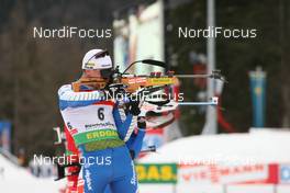 18.01.2009, Ruhpolding, Germany (GER): Janez Maric (SLO), Fischer, Rottefella, Alpina  - IBU world cup biathlon, pursuit men, Ruhpolding (GER). www.nordicfocus.com. © Manzoni/NordicFocus. Every downloaded picture is fee-liable.