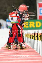 18.01.2009, Ruhpolding, Germany (GER): Simon Eder (AUT), Fischer, Rottefella - IBU world cup biathlon, pursuit men, Ruhpolding (GER). www.nordicfocus.com. © Manzoni/NordicFocus. Every downloaded picture is fee-liable.
