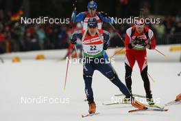 18.01.2009, Ruhpolding, Germany (GER): Jay Hakkinen (USA), Rossignol, Rottefella, Swix, adidas - IBU world cup biathlon, pursuit men, Ruhpolding (GER). www.nordicfocus.com. © Manzoni/NordicFocus. Every downloaded picture is fee-liable.