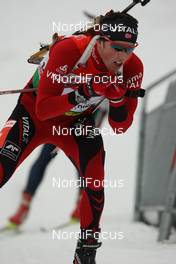18.01.2009, Ruhpolding, Germany (GER): Ronny Hafsaas (NOR), Madshus, Rottefella, Odlo - IBU world cup biathlon, pursuit men, Ruhpolding (GER). www.nordicfocus.com. © Manzoni/NordicFocus. Every downloaded picture is fee-liable.