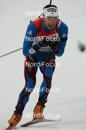 18.01.2009, Ruhpolding, Germany (GER): Vincent Defrasne (FRA), Atomic, Rottefella, One Way, Odlo - IBU world cup biathlon, pursuit men, Ruhpolding (GER). www.nordicfocus.com. © Manzoni/NordicFocus. Every downloaded picture is fee-liable.