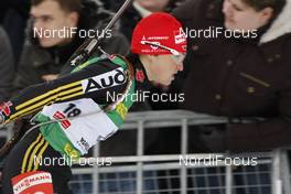 18.01.2009, Ruhpolding, Germany (GER): Andrea Henkel (GER), Atomic, Exel, adidas, Toko - IBU world cup biathlon, pursuit women, Ruhpolding (GER). www.nordicfocus.com. © Manzoni/NordicFocus. Every downloaded picture is fee-liable.