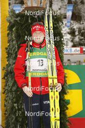 18.01.2009, Ruhpolding, Germany (GER): Tora Berger (NOR), Fischer, Rottefella, Odlo - IBU world cup biathlon, pursuit women, Ruhpolding (GER). www.nordicfocus.com. © Manzoni/NordicFocus. Every downloaded picture is fee-liable.