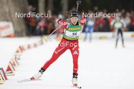 18.01.2009, Ruhpolding, Germany (GER): Selina Gasparin (SUI), Rossignol, Rottefella, Leki, adidas - IBU world cup biathlon, pursuit women, Ruhpolding (GER). www.nordicfocus.com. © Manzoni/NordicFocus. Every downloaded picture is fee-liable.
