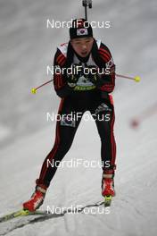 14.01.2009, Ruhpolding, Germany (GER): In-Hee Jo (KOR) - IBU world cup biathlon, relay women, Ruhpolding (GER). www.nordicfocus.com. © Manzoni/NordicFocus. Every downloaded picture is fee-liable.