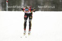 17.01.2009, Ruhpolding, Germany (GER): Andreas Birnbacher (GER), Fischer, Rottefella, Alpina, Leki, adidas - IBU world cup biathlon, sprint men, Ruhpolding (GER). www.nordicfocus.com. © Manzoni/NordicFocus. Every downloaded picture is fee-liable.