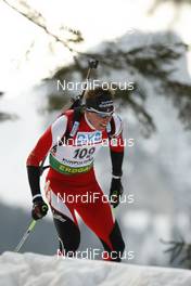 17.01.2009, Ruhpolding, Germany (GER): Julian Eberhard (AUT) - IBU world cup biathlon, sprint men, Ruhpolding (GER). www.nordicfocus.com. © Manzoni/NordicFocus. Every downloaded picture is fee-liable.