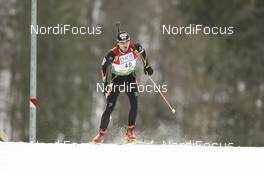 17.01.2009, Ruhpolding, Germany (GER): Krasimir Anev (BUL), Fischer, Rottefella, Alpina, Leki - IBU world cup biathlon, sprint men, Ruhpolding (GER). www.nordicfocus.com. © Manzoni/NordicFocus. Every downloaded picture is fee-liable.