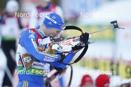 17.01.2009, Ruhpolding, Germany (GER): Bjoern Ferry (SWE), Fischer, Rottefella, Leki, adidas - IBU world cup biathlon, sprint men, Ruhpolding (GER). www.nordicfocus.com. © Manzoni/NordicFocus. Every downloaded picture is fee-liable.