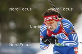 17.01.2009, Ruhpolding, Germany (GER): Maxim Tchoudov (RUS), Madshus, Rottefella, adidas - IBU world cup biathlon, sprint men, Ruhpolding (GER). www.nordicfocus.com. © Manzoni/NordicFocus. Every downloaded picture is fee-liable.