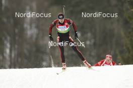 17.01.2009, Ruhpolding, Germany (GER): In-Bok Lee (KOR), Fischer, Rottefella, Alpina, Exel - IBU world cup biathlon, sprint men, Ruhpolding (GER). www.nordicfocus.com. © Manzoni/NordicFocus. Every downloaded picture is fee-liable.
