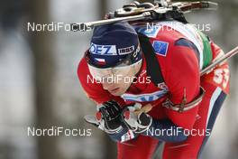 17.01.2009, Ruhpolding, Germany (GER): Roman Dostal (CZE), Fischer, Rottefella, Alpina, Swix - IBU world cup biathlon, sprint men, Ruhpolding (GER). www.nordicfocus.com. © Manzoni/NordicFocus. Every downloaded picture is fee-liable.