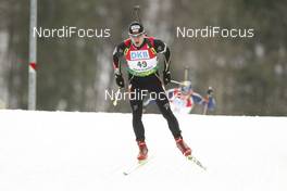 17.01.2009, Ruhpolding, Germany (GER): Krasimir Anev (BUL), Fischer, Rottefella, Alpina, Leki - IBU world cup biathlon, sprint men, Ruhpolding (GER). www.nordicfocus.com. © Manzoni/NordicFocus. Every downloaded picture is fee-liable.