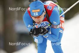17.01.2009, Ruhpolding, Germany (GER): Timo Antila (FIN), Atomic, Rottefella, Alpina, One Way - IBU world cup biathlon, sprint men, Ruhpolding (GER). www.nordicfocus.com. © Manzoni/NordicFocus. Every downloaded picture is fee-liable.