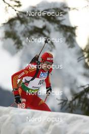 17.01.2009, Ruhpolding, Germany (GER): Zhonghei Li (CHN), Fischer, Salomon - IBU world cup biathlon, sprint men, Ruhpolding (GER). www.nordicfocus.com. © Manzoni/NordicFocus. Every downloaded picture is fee-liable.