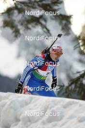 17.01.2009, Ruhpolding, Germany (GER): Anton Shipulin (RUS), Madshus, Rottefella, adidas - IBU world cup biathlon, sprint men, Ruhpolding (GER). www.nordicfocus.com. © Manzoni/NordicFocus. Every downloaded picture is fee-liable.