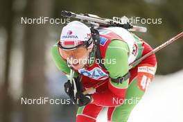 17.01.2009, Ruhpolding, Germany (GER): Rustam Valiullin (BLR), Fischer, Rottefella, Alpina, Swix - IBU world cup biathlon, sprint men, Ruhpolding (GER). www.nordicfocus.com. © Manzoni/NordicFocus. Every downloaded picture is fee-liable.